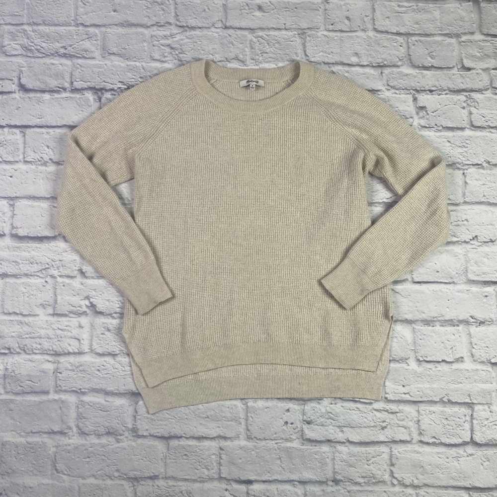 {Madewell} Waffle Stitch Pullover Top Sz M G0442